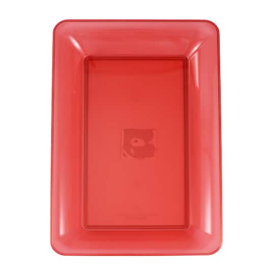 Michaels, 14.5" x 9.5" Plastic Tray by Celebrate It™ – Category: Serving Trays